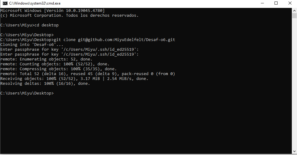 Cambios en el footer del proyecto Desaf-o6